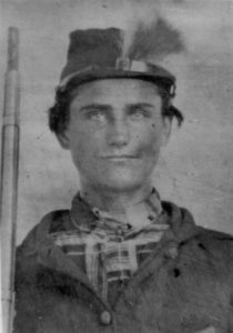 ivil War Soldier Angelo Crapsey, 1861, Who Committed Suicide in 1864 After a Period of Mental Illness, courtesy Kutztown University of Pennsylvania