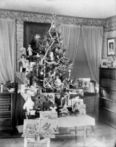 Christmas Tree in Wisconsin State Hospital, 1895