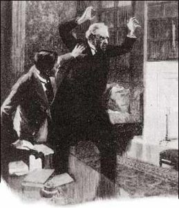 Image from Doyle's Story, The Creeping Man