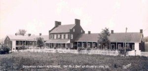 Shenandoah County Alms House, courtesy Shenandoah County Library Archives