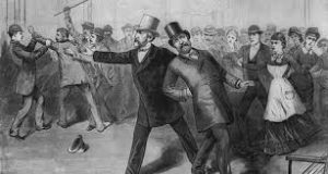 Assassination of James Garfield, courtesy Smithsonian Magazine