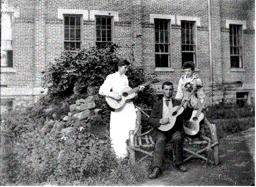 Leisure Time at Southwestern Lunatic Asylum, circa 1890, courtesy Southwestern Virginia Mental Health Institute