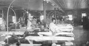 Patients Working in Laundry Room at Fulton State Hospital circa 1910, courtesy Missouri Archives