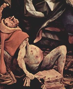 Painting by Matthias Grunewald of Patient Suffering From Advanced Ergot Poisoning, circa 1512