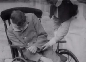 Still From a 1917 Documentary of War Neuroses, Netley Hospital in Southampton, Hampshire, England