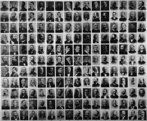 Compilation Portrait of Members of the Association of Medical Superintendents of American Institutions for the Insane, courtesy National Library of Medicine