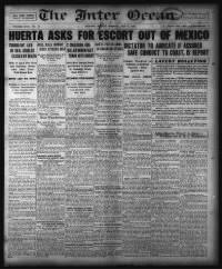 Chicago's Inter Ocean Newspaper