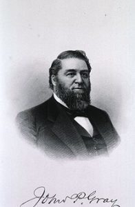 Dr. John Gray was Superintendent of the Lunatic Asylum in Utica During Chase's Commitment There