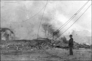 Photograph Taken After the 1906 Earthquake, courtesy Sonoma County Library