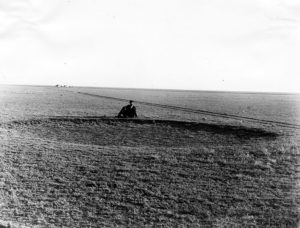 The Vast Plains Could Be Lonely and Unsettling, photo of Kansas Plains courtesy of U.S. Department of the Interior, Geological Survey