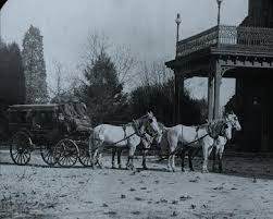 A Four-Horse Carriage Used to Take Male Patients to Town at St. Elizabeths