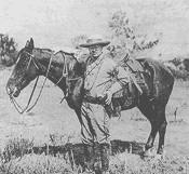Roosevelt as a Cowboy in Dakota Territory, courtesy Theodore Roosevelt Collection, Harvard College Libray