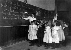 School Children in the Late 1800s, courtesy Aventa Learning