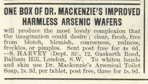 Arsenic for Beauty Typified the Errors in 1800s Medical Knowledge
