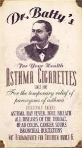 Medicine for Asthma Went Straight to the Lungs Via Cigarettes